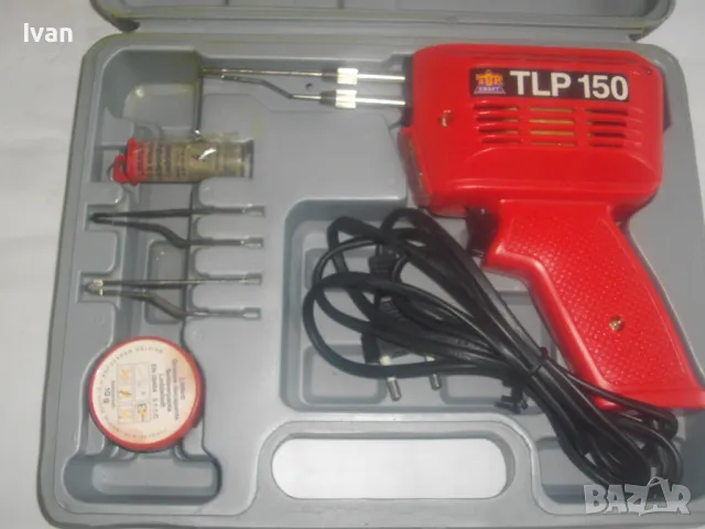 150 ВАТА НЕМСКИ ОРИГИНАЛЕН НОВ ПЪЛЕН КОМПЛЕКТ 3 ЧОВКИ КОНСУМАТИВИ ЕЛ. ПОЯЛНИК TOP CRAFT ИНДУКЦИОНЕН , снимка 2 - Поялници и запояване - 49325708