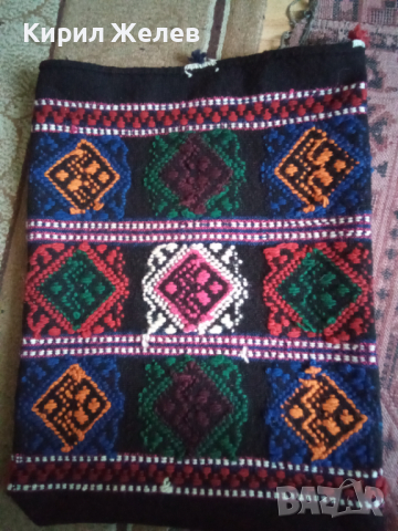 Калъфка тъкана стара 27187, снимка 8 - Декорация за дома - 36542126