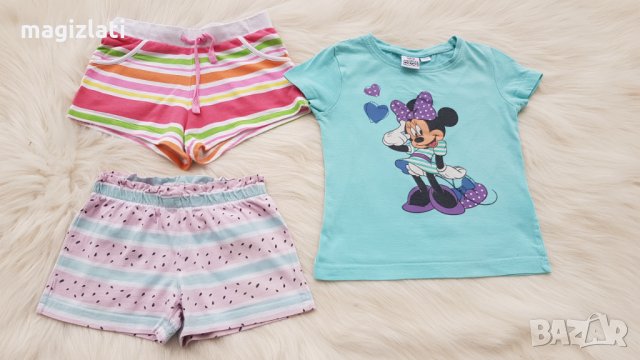 Къси панталони и тениска 3-4 години, снимка 5 - Детски къси панталони - 33272622