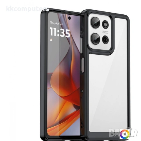 Motorola Moto G75 5G Colorful TPU Калъф и Протектор