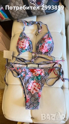 Бански бикини Гучи*Gucci technical bloom, снимка 4 - Бански костюми - 50946244