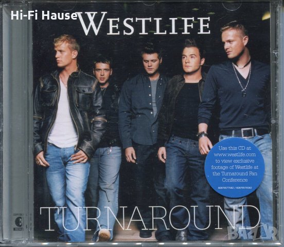 Westlife Turnaround, снимка 1 - CD дискове - 35647656