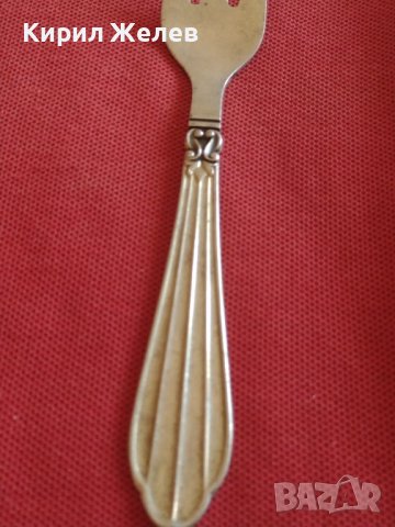 Стара вилица за десерт с маркировка TOCLA за КОЛЕКЦИЯ ДЕКОРАЦИЯ 35283, снимка 3 - Други ценни предмети - 43848496