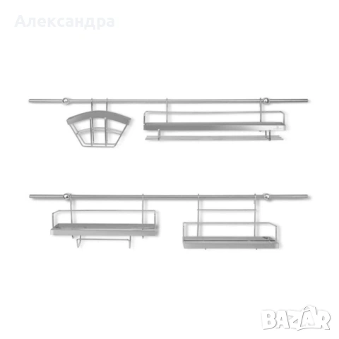 Стенен кухненски органайзер Edenberg EB-8515, снимка 5 - Аксесоари за кухня - 53452431