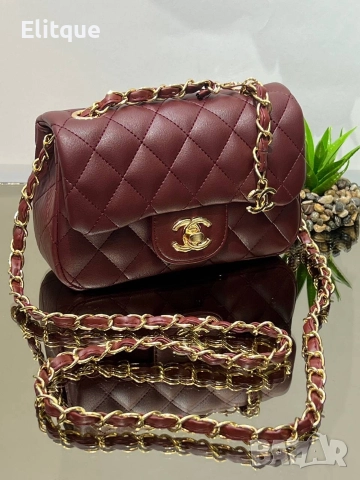 чанти CHANEL - 1.55 HANDBAG Size: 19 x 12 cm 💫💫💫 , снимка 7 - Чанти - 52908263