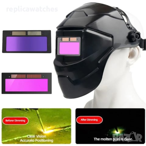 фотосоларен шлем за заварчици, снимка 6 - Други инструменти - 43945635