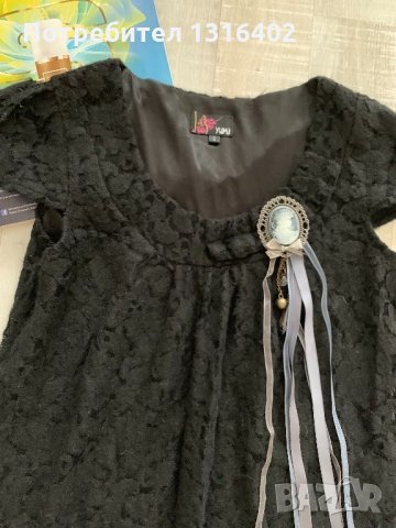 Къса черна рокля,р-р S, снимка 7 - Рокли - 23863052