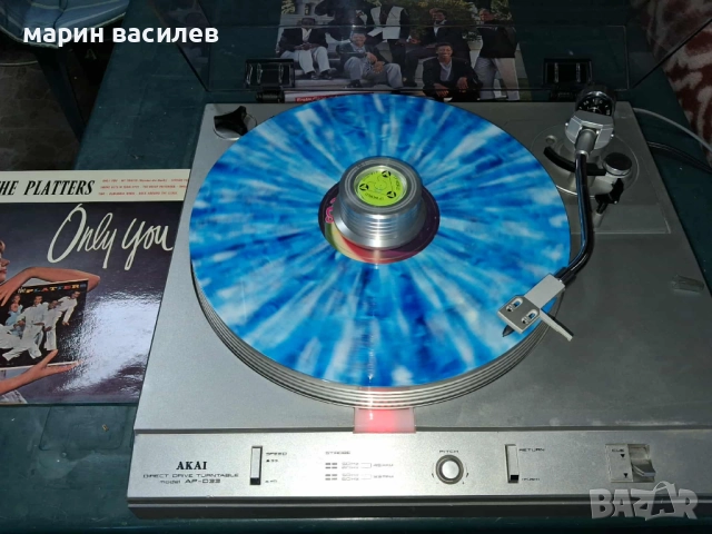 грамофон akai ap d33