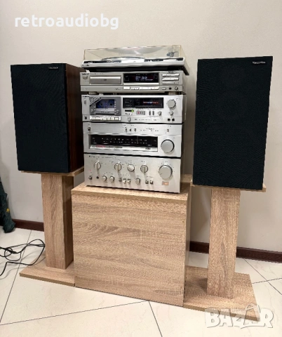 🔊ТОП аудио система - сет TECHNICS - усилвател, тунер, триглав дек, CD, грамофон + опция колони🔉, снимка 6 - Аудиосистеми - 53597361