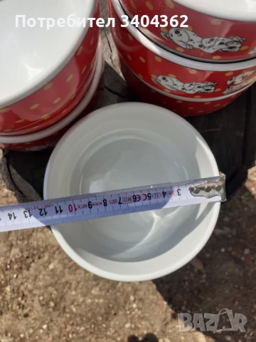 Детски български порцелан порцелан купички далматинци, снимка 4 - Антикварни и старинни предмети - 51054527