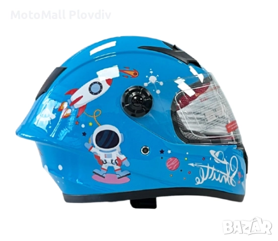 Детска МОТО каска WLT, снимка 3 - Аксесоари и консумативи - 51730628