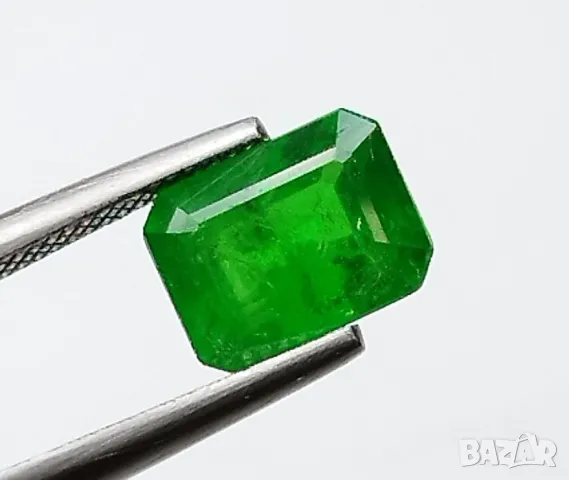 Цаворит гранат в искрящо зелен цвят 1.24кт.! Нов!, снимка 9 - Други - 50394599