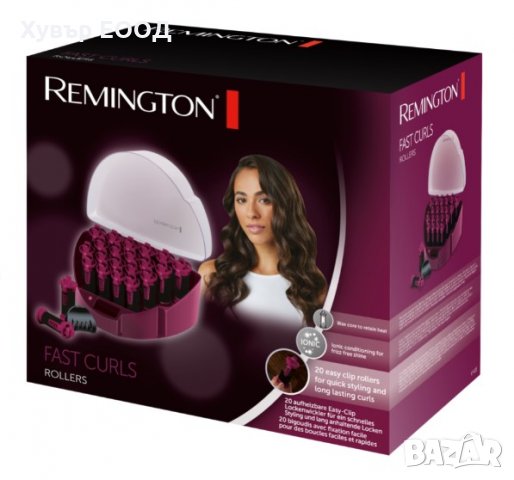 Remington Fast Curls Rollers - Бързонагряващи ролки с ядро от восък, снимка 2 - Други - 35070783
