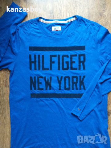 Tommy hilfiger - страхотна мъжка блуза КАТО НОВА ХЛ, снимка 3 - Блузи - 40303712