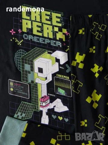 Детски памучни пижами 2 броя 146-152, снимка 3 - Детски пижами - 48649779