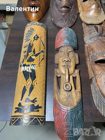 Дървени фигурки / декорации, снимка 8 - Антикварни и старинни предмети - 53581165
