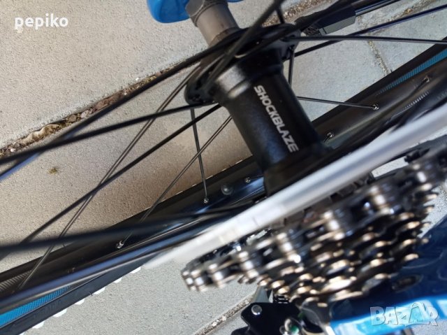 Продавам колела внос от Германия АЛУМИНИЕВ ДЕТСКИ ВЕЛОСИПЕД 20 ЦОЛА SHOCKBLAZE WARRIOR  ПРЕДЕН АМОРТ, снимка 6 - Велосипеди - 33164718