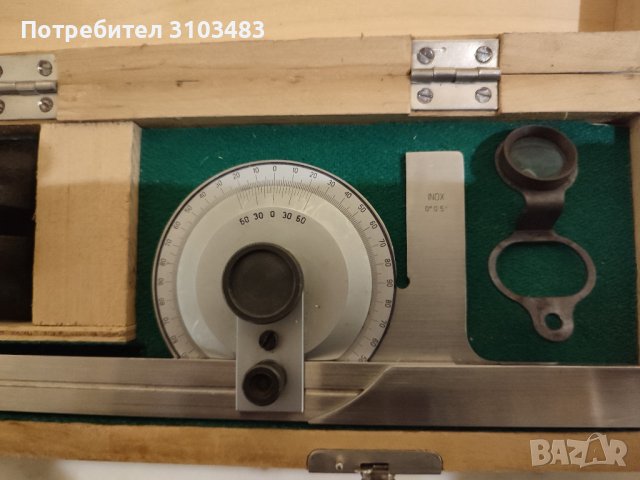 Оптични ъгломери "Mitutoyo" Japan/ "VIS" Poland, снимка 10 - Стругове - 44846218