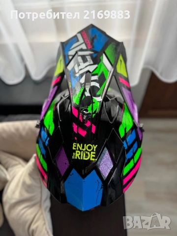 Мотокрос каска O’NEAL, снимка 7 - Спортна екипировка - 52031116