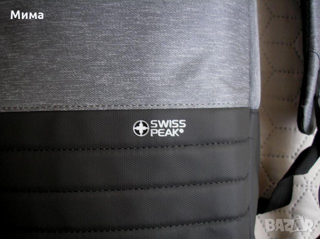Нова лаптоп раница против кражба с RFID защита Swiss Peak , снимка 4 - Лаптоп аксесоари - 28159685