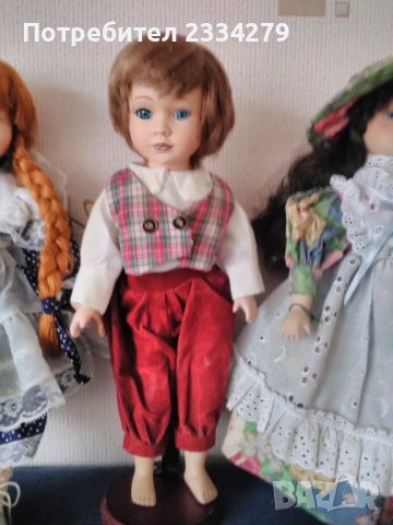 Порцеланови кукли,стара Австрийска ръчна изработка-рисувани., снимка 8 - Колекции - 43504820