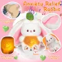 Дишаща плюшена играчка Зайче, Плюшена играчка за сън Заек, снимка 5