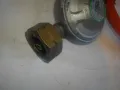 30 mbar РЕДУЦИР ВЕНТИЛ ЗА ГАЗ ПРОПАН-БУТАН С МАРКУЧ 26см с захватни гайки М14, снимка 3