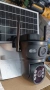 Двойна Соларна безжична водоустойчива камера WIFI 10MP iCSee въртяща осветяване, снимка 2