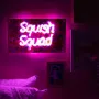 Fizz Creations Squishmallows Squish Squad, неонова табела за стена, USB захранване, LED, снимка 3