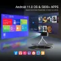 4K LED проектор LYNCAST с WIFI и Bluetooth Вграден Android TV 11 , снимка 2