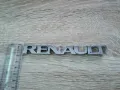 Емблема надпис Renault стар стил, снимка 3
