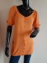 Оранжева Блуза MOSHINO, снимка 2