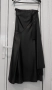 Чисто нова черна дълга лъскава кожена пола с колан, размер "M", снимка 2