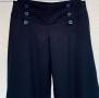 Модерен ленен панталон широк крачол, снимка 11