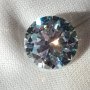 Уникален Огромен 5+ карата Брилянтин Фенси G-H Диамант Мойсанит Diamond Moissanite, снимка 3