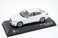 Nissan Skyline 350GT Hybrid V37 - мащаб 1:43 на J-Collection модела е нов в PVC дисплей-кейс, снимка 1