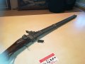 SOLD OUT-OLD SCHOOL ANTIQUE-стара пушка антика-метал/дърво 102см 0406210831, снимка 2