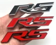 Нови емблеми ”RS” - 90 мм./24 мм. , снимка 1