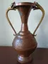 Deposee art deko. Стара медна амфора, ваза , снимка 2