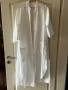 нова универсален one size размер елегантна луксозна бяла наметка лен ленена , снимка 4