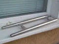 Комплект от две дръжки за стъклена врата, снимка 2