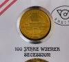 Австрия 50 шилинга 1997 Виенски сецесион нумисбриф, снимка 2