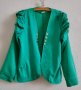 Памучно сако в свежо зелено