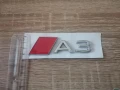 сребриста емблема Audi A3 нов стил, снимка 5