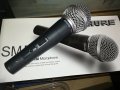 комплект-shure sm58-profi microphone-внос швеицария, снимка 1 - Микрофони - 28553014