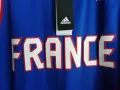 France FFBB Adidas нов оригинален баскетболен потник Франция национален отбор размер 2XL, снимка 3