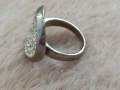 Пръстен с камъни Сваровски , снимка 2