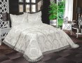 Луксозни покривки за спалня в комплект с долен чаршаф ранфорс , 2 калъфки ранфорс и 2 калъфки сатен, снимка 7