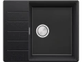 Черна кухненска гранитна мивка Копенхаген 50 Top 620х500, снимка 10