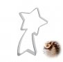 Падаща звезда Комета метална форма резец за сладки бисквитки  фондан украса, снимка 1 - Форми - 27496749